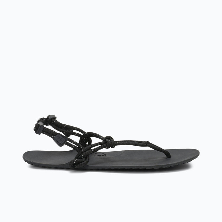 Xero Shoes Genesis - Men Sandal in Black with Toe Facing Right