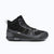Xero Shoes Scrambler Mid II WP Men Boot in Black and Gray with Toe Facing Right