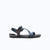 Xero Shoes Z-Trail - Big Kids Sandal in Blue with Toe Facing Right