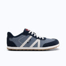 Xero Shoes Wynn Women Shoe at Dark Blue and White with Toe Facing Right